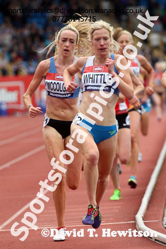 Womens 5000 metres, British Championships, Birmingham. Photo: David T. Hewitson/Sports for All Pics